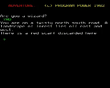 Adventure (1983)(Program Power)[a][ADVENTR] screen shot title